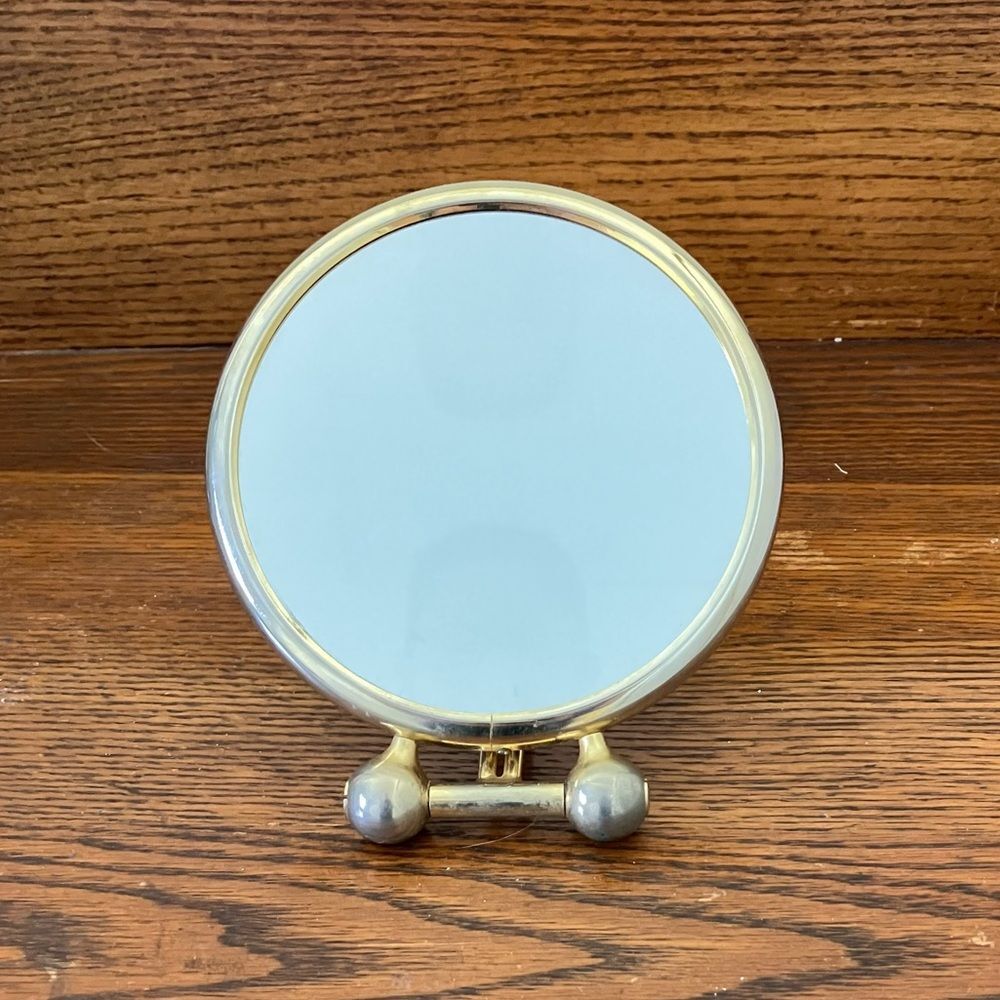 Vintage Double Sided Folding Mirror